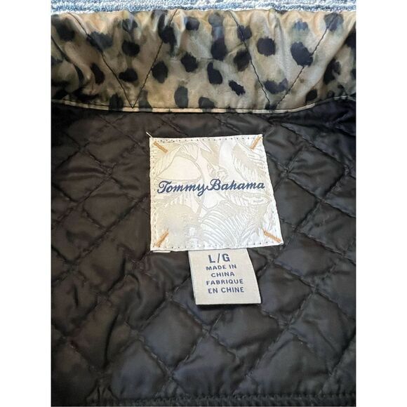 Tommy Bahama Aruba Half Snap Pullover size Large L - Picture 6 of 10